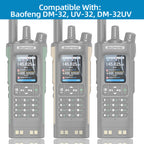 Baofeng UV-32 Screen Protector Cover Walkie Talkie Film Anti-Scratches Compatible With UV-32 DM-32 Two Way Ham Radio Accessories