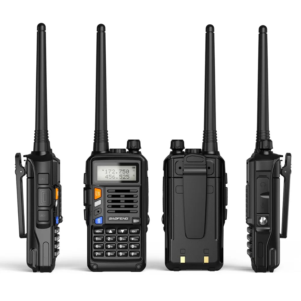 Baofeng 10W Walkie Talkie UV-S9 PLUS Dual Band Tri Power Long Range High Power UV-S9 Upgrade UV 5R PLUS Ham Two Way Radio