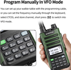 BaoFeng UV-13 PRO V1 V2 High Power Multi Band Walkie Talkie Type C Charger Long Range UV-13 UV-5R Transceiver Ham Two Way Radio