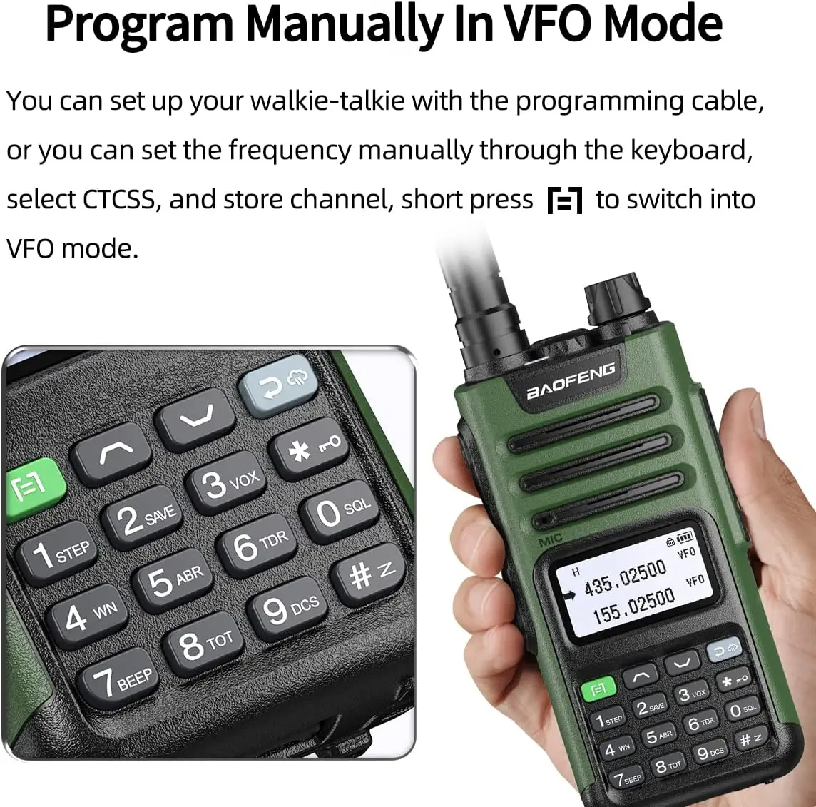 BaoFeng UV-13 PRO V1 V2 High Power Multi Band Walkie Talkie Type C Charger Long Range UV-13 UV-5R Transceiver Ham Two Way Radio