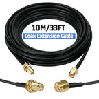 ABBREE SMA Male to Female RG174 Coaxial Extension Cable 3M 5M 10M WiFi Antenna RF Coax Pigtail for Router Network Card