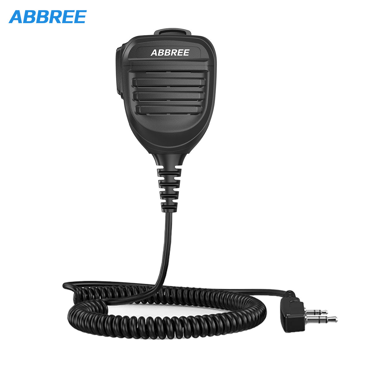 Abbree AR-780 PTT Remote Waterproof Speaker Mic Microphone for Two Way Radio Kenwood TYT Baofeng UV-5R 888S UV-82 Walkie Talkie