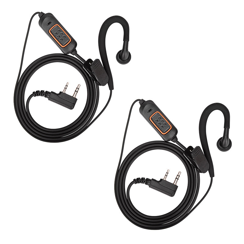 ABBREE 780 Headset Mic earphone For BaoFeng UV-5R UV-5RH UV-21 PRO UV32 Quansheng UV-K6 Walkie Talkie Two Way Radio Accessories
