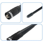 ABBREE AR-771 PRO SMA-Female VHF UHF Dual Band Antenna For Walkie Talkie Baofeng UV-5R UV-21 k6 Quansheng UV K5 (8) Ham Radio