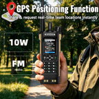 BAOFENG GM‑32 GMRS Handheld Two Way Radio Repeater‑Capable GMRS Walkie Talkie NOAA Weather Alert USB‑C Rechargeable VOX Handheld Radio