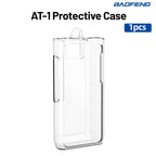 ABBREE Transparent Walkie Talkie Protective Case High Quality TPU Material Drop Protection Dustproof for Baofeng AT1 POC Radio