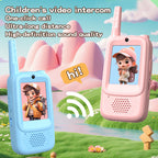 2PCS AIRITON JK300 Children's Video Walkie Talkies Selfie Send Voice Photo Emoticons For Kids Gift Boys Girls JK200 New upgrade