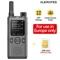 Baofeng AT1 POC Walkie Talkie Free Unlimited Data EU/US Worldwide Communication Phone Group Setting Portable 4G/5G Two Way Radio