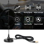 ABBREE AD-109 Mobile Radio Antenna Magnetic Dual Band VHF UHF SMA-Female For Baofeng Walkie Talkie UV-5RH BF-888S UV-32