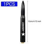 ABBREE AR‑47 Bullet Mini Antenna SMA‑Female VHF UHF 10W High‑Gain For Baofeng Quansheng Handheld Radio