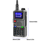 ABBREE Thin Clear Two Way Radio Case Soft TPU High Quality Transparent Dust Fall Protection Exclusive for UV-5RH Handheld Radio