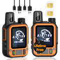 AIRITON AI-186 4G POC Handheld Walkie Talkie Mini Portable Nationwide Two‑Way Radio Intelligent Noise Reduction Support Group & Private Call for Fleet Hotel Construction Outdoor