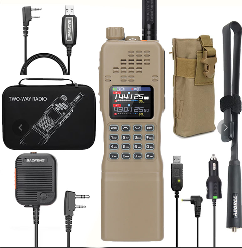 Baofeng AR-152 PRO GPS Ham Radio High Powerful CS Tactical Game Walkie Talkie Long Range Upgraded AR-152 Portable Two Way Radio