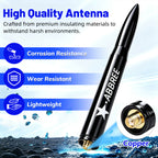 ABBREE AR‑47 Bullet Mini Antenna SMA‑Female VHF UHF 10W High‑Gain For Baofeng Quansheng Handheld Radio