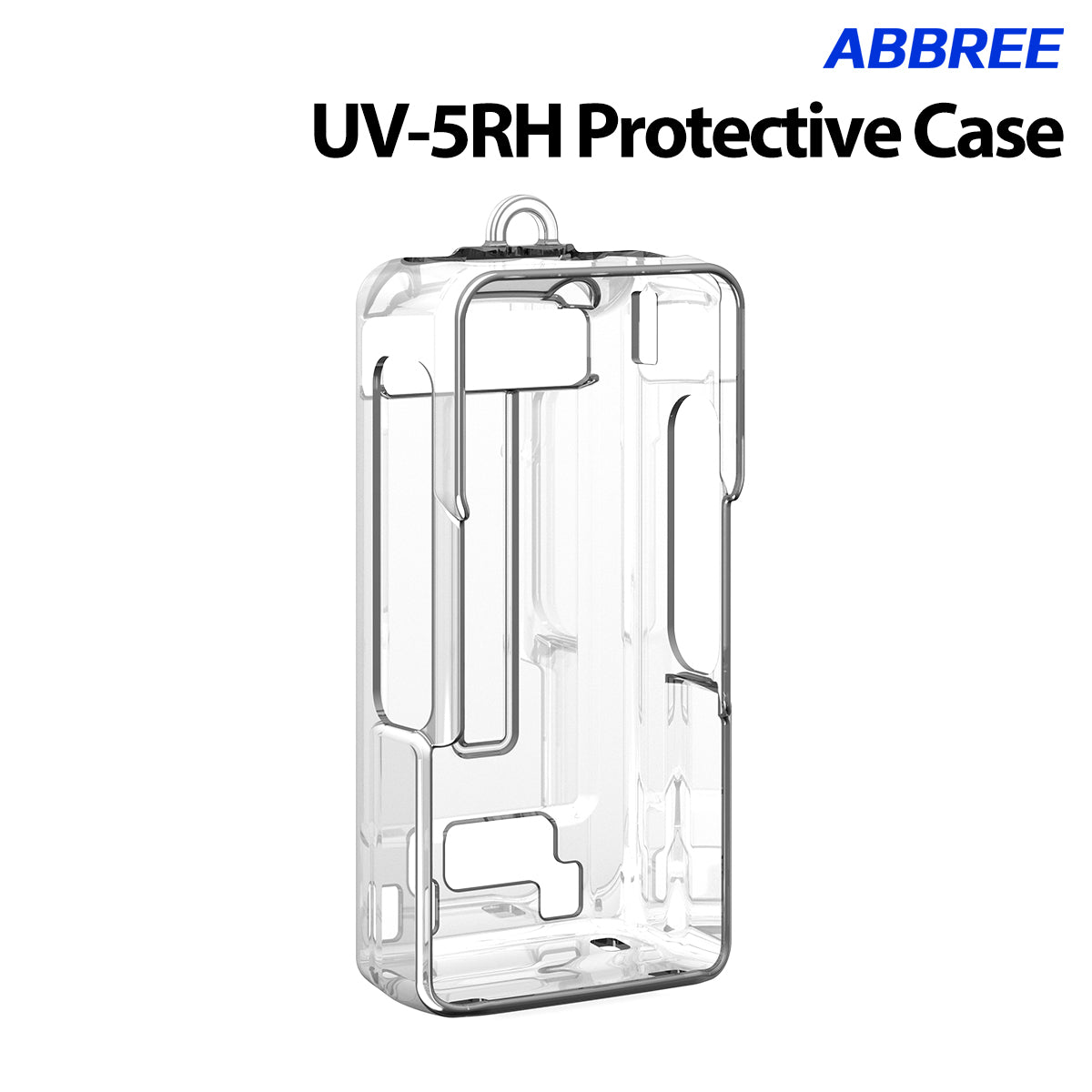 ABBREE Thin Clear Two Way Radio Case Soft TPU High Quality Transparent Dust Fall Protection Exclusive for UV-5RH Handheld Radio
