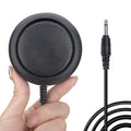 ABBREE KES-4 Car Radio Mini External Speaker Lounder Clear Sound with 3.5mm Plug Power Cord for CB Radio Stations Mobile Radio