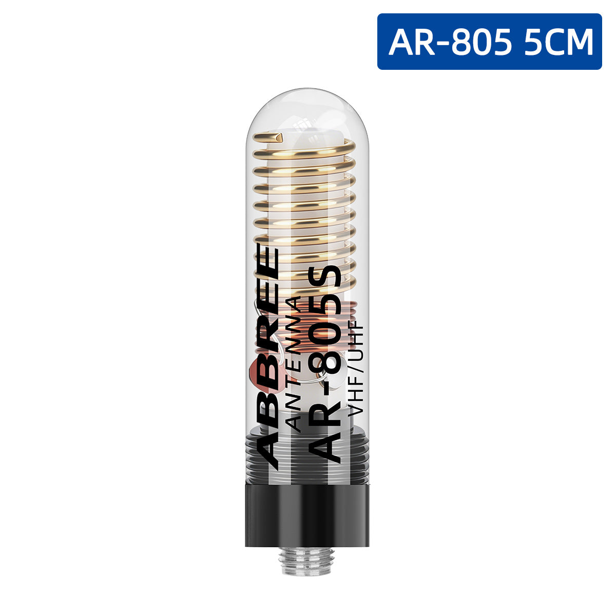 ABBREE AR-805S Mini Walkie Talkie Antenna SMA- Female Dual Band Long Range For Baofeng UV-5R Mini UV-21 PRO UV-32 Two Way Radio