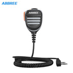 Abbree AR-780 PTT Remote Waterproof Speaker Mic Microphone for Two Way Radio Kenwood TYT Baofeng UV-5R 888S UV-82 Walkie Talkie