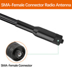 ABBREE CB Radio Antenna 27MHz SMA-Female Telescopic Walkie Talkie For BAJETON BJ-9000 BJ-7800 BJ-8300 Radtel RT-950PRO Radio