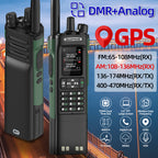 Baofeng DMR DM-32 3200mAh Digital Walkie Talkie GPS Dual Mode Analog TDMA Dual Time Slot AM FM APRS Digital Call Ham Radio DM-1701 UV-32