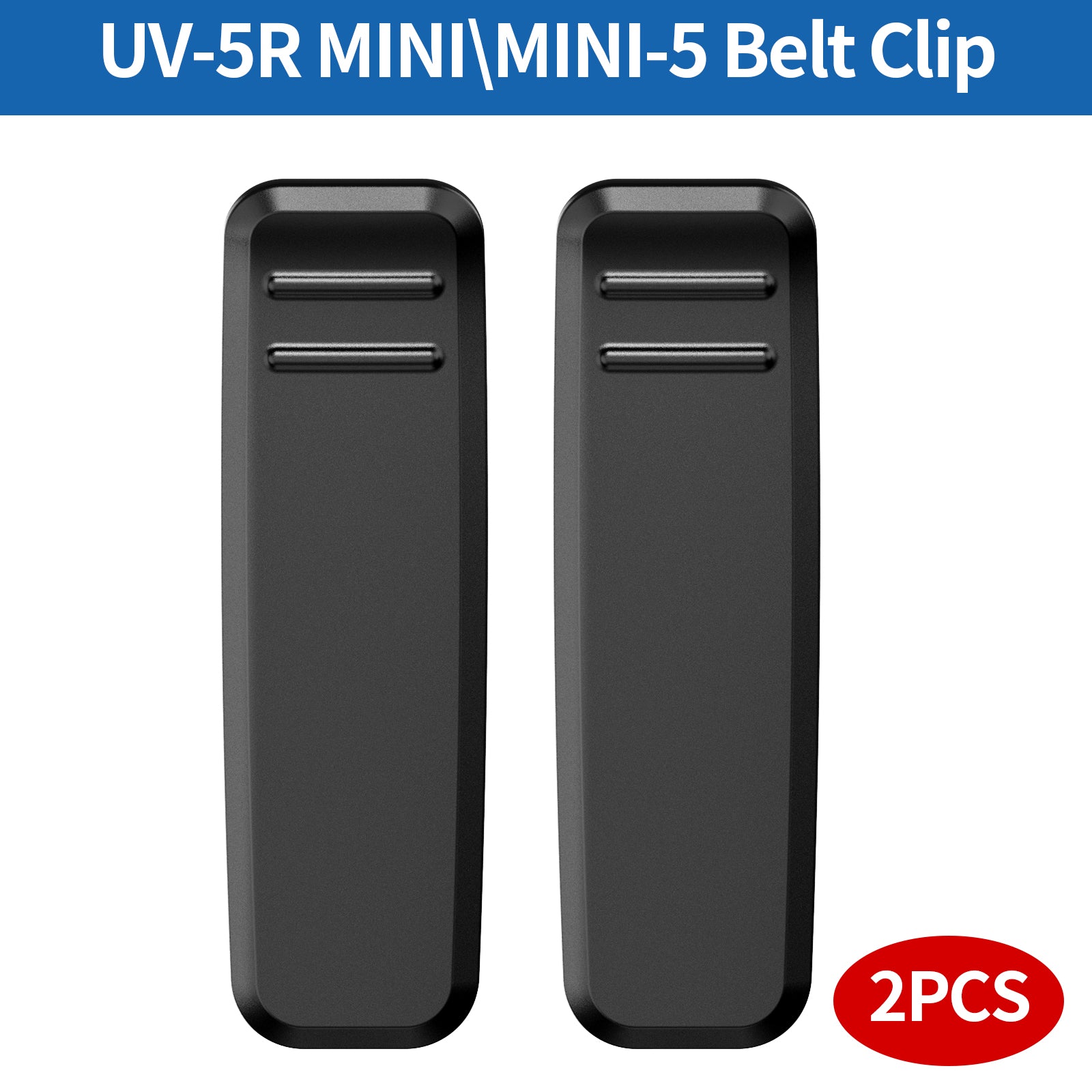Original Baofeng 5R Mini Walkie Talkie Belt Clip Battery Waist Clip Retention Cip Compatible With UV-5R MINI Battery Replacement
