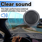 ABBREE KES-4 Car Radio Mini External Speaker Clear Sound For All 3.5mm Audio Plug With KG-M70 AR-M6 AR-318 CB Mobile Radio