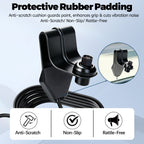 ABBREE Car Window Clip Antenna Mount with SMA Extension Cable