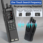 Baofeng DM-32 Upgrade Battery GPS APRS AES256 Encryption DMR Digital Analog UHF VHF Dual Band 8W Air Band FM Walkie Talkie DM-32UV