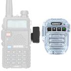 ABBREE Wireless Bluetooth Speaker Microphone Handheld Mic Type-C High Power Baofeng UV-5RH 21 Quansheng UV-K5(8) Walkie Talkie