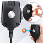 ABBREE CB Radio Microphone Fixed Bracket Magnetic Mic Mount GMRS VHF UHF Bracket Microphone Holder Portable for Car Mobile Radio