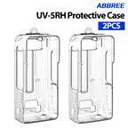 ABBREE Thin Clear Two Way Radio Case Soft TPU High Quality Transparent Dust Fall Protection Exclusive for UV-5RH Handheld Radio