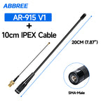ABBREE AR-915 V1 V2 915MHz High Gain Omni Antenna SMA Male UHF Long Range for LoRa IoT Module Indoor Outdoor Communication