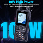 AIRITON AI-881 DMR Walkie Talkie IP67 Waterproof 10W High Power Dual Time Slot Large Color Screen VOX Two Way Radio