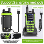 Baofeng UV-21 Pro Wireless Copy Frequency VHF UHF Powerful Waterproof V2 Long Range UV-32 Long Range Type-C Two Way Ham Radio