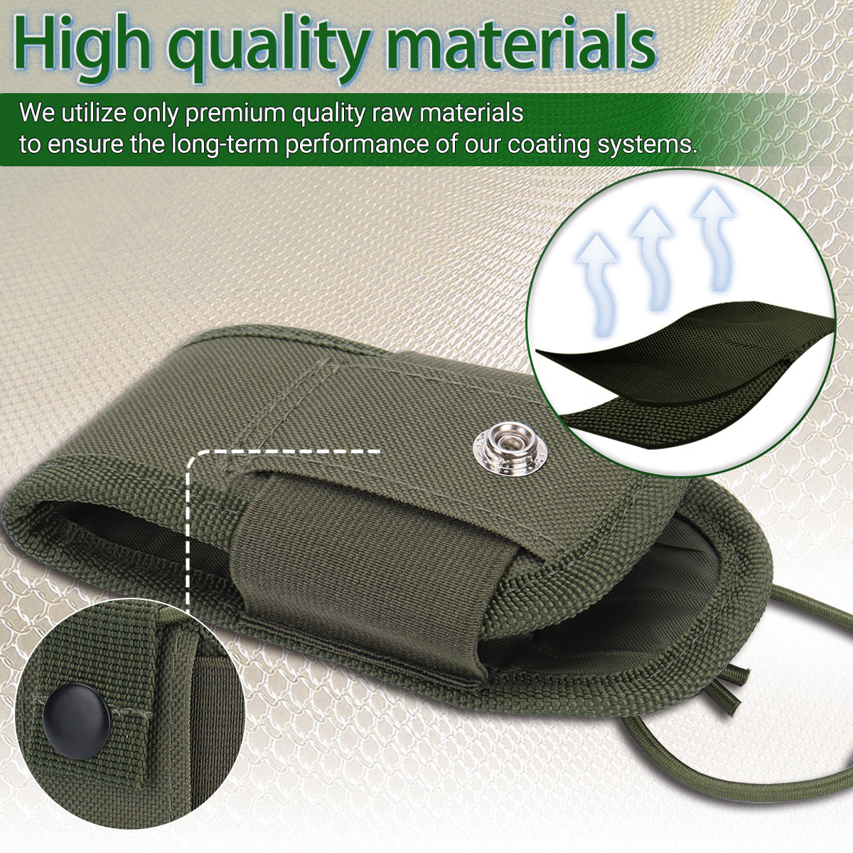 Tactical Walkie Talkie Pouch Oxford Molle Radio Pouch Holder Pocket Portable Outdoor Hunting Sports Waist Bag Interphone Holster