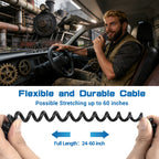 ABBREE AR-158 Walkie Talkie Speaker Mic Adjustable Volume 2 Pin Rechargeable For Baofeng UV-5R Mini for Quansheng UV-K1 (8) K5