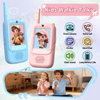 2PCS AIRITON JK300 Children's Video Walkie Talkies Selfie Send Voice Photo Emoticons For Kids Gift Boys Girls JK200 New upgrade