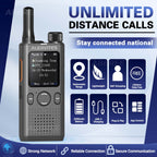 Baofeng AT1 POC Walkie Talkie Free Unlimited Data EU/US Worldwide Communication Phone Group Setting Portable 4G/5G Two Way Radio