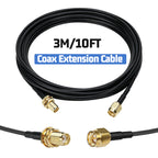 ABBREE SMA Male to Female RG174 Coaxial Extension Cable 3M 5M 10M WiFi Antenna RF Coax Pigtail for Router Network Card