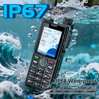 ABBREE AR-880 DMR Digital Walkie Talkie 10W IP67 Waterproof Dual Mode Analog Dual Band AES256 Dual Time Slot SMS VOX Ham Radio