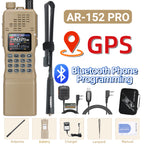 Baofeng AR-152 PRO GPS Ham Radio High Powerful CS Tactical Game Walkie Talkie Long Range Upgraded AR-152 Portable Two Way Radio