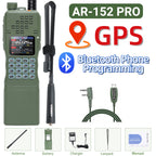 Baofeng AR-152 PRO GPS Ham Radio High Powerful CS Tactical Game Walkie Talkie Long Range Upgraded AR-152 Portable Two Way Radio