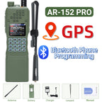 Baofeng AR-152 PRO GPS Ham Radio High Powerful CS Tactical Game Walkie Talkie Long Range Upgraded AR-152 Portable Two Way Radio