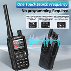 Baofeng Mini 5 Walkie Talkie Upgrade 5R Mini Bluetooth Programming Wireless Copy Frequency Full Band Type-C Long Range Ham Radio