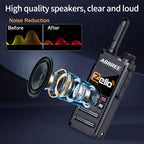 ABBREE GP-268 Network Walkie Talkie Zello Global POC Radio Wireless Unlimited distance SIM Card 4G Android Bluetooth Ham Radio