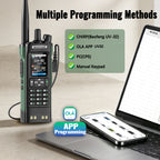 BAOFENG GM‑32 GMRS Walkie Talkie Long Range Two‑Way Radio NOAA Scan USB‑C Charging for Outdoor Off‑Road Trucking Camping