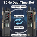 BAOFENG Digital Walkie Talkie DM-32 DMR | Upgraded 3800mAh Battery GPS | Dual Time Slot Air Band APRS For UV-5R UV-32 Ham Radio