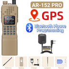 Baofeng AR-152 PRO GPS Ham Radio High Powerful CS Tactical Game Walkie Talkie Long Range Upgraded AR-152 Portable Two Way Radio