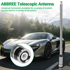 ABBREE 27Mhz CB Radio Antenna BNC Connector Telescopic High Gain Long Range Antenna Compatible with BNC CB Radio Walkie Talkie