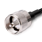 ABBREE AD-109 Mobile Radio Antenna Magnetic Dual Band VHF UHF PL259 Connetor For Car Radio
